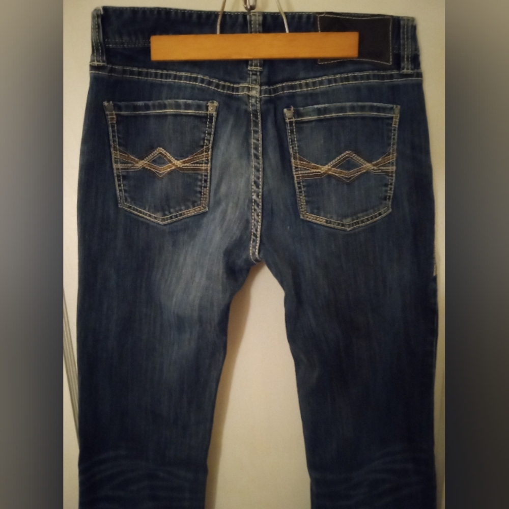 Rock and Roll Pistol Straight Jeans 32x38